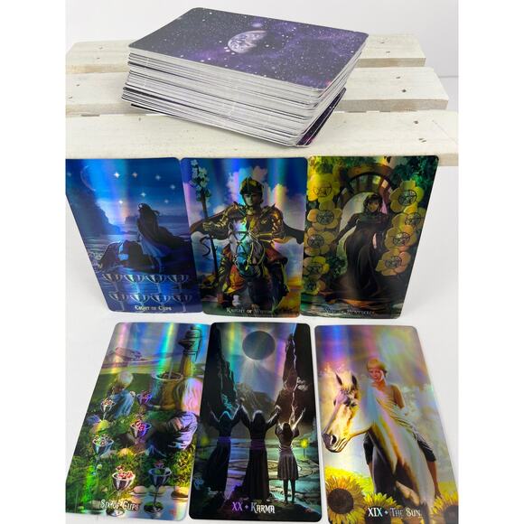 Holographic Witches Tarot Card Deck - Picture 4 of 6